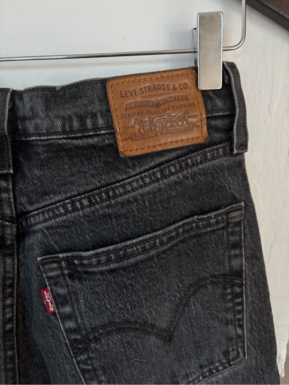 Levi's Black Denim Jeans